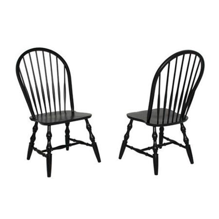 Seatsolutions Sunset Trading Windsor Spindleback Dining Chair Set of 2 SE130621